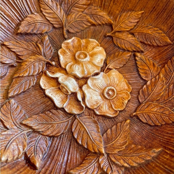 Gorgeous Plastic Floral Dish - Picture 3 of 6